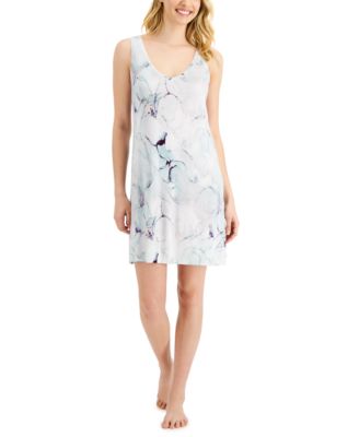 Photo 1 of SIZE X SMALL - Alfani Printed V-Neck Chemise, Created for Macy's