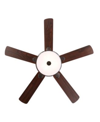 Circe 3-Light Transitional Glam Drum Shade LED Ceiling Fan with Remote