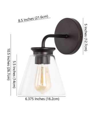 Kondo 1-Light Modern Farmhouse Iron LED Vanity