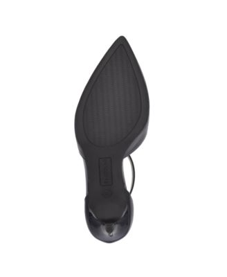 Women's Ginata D'Orsay Ankle Strap Pointed Toe Pumps