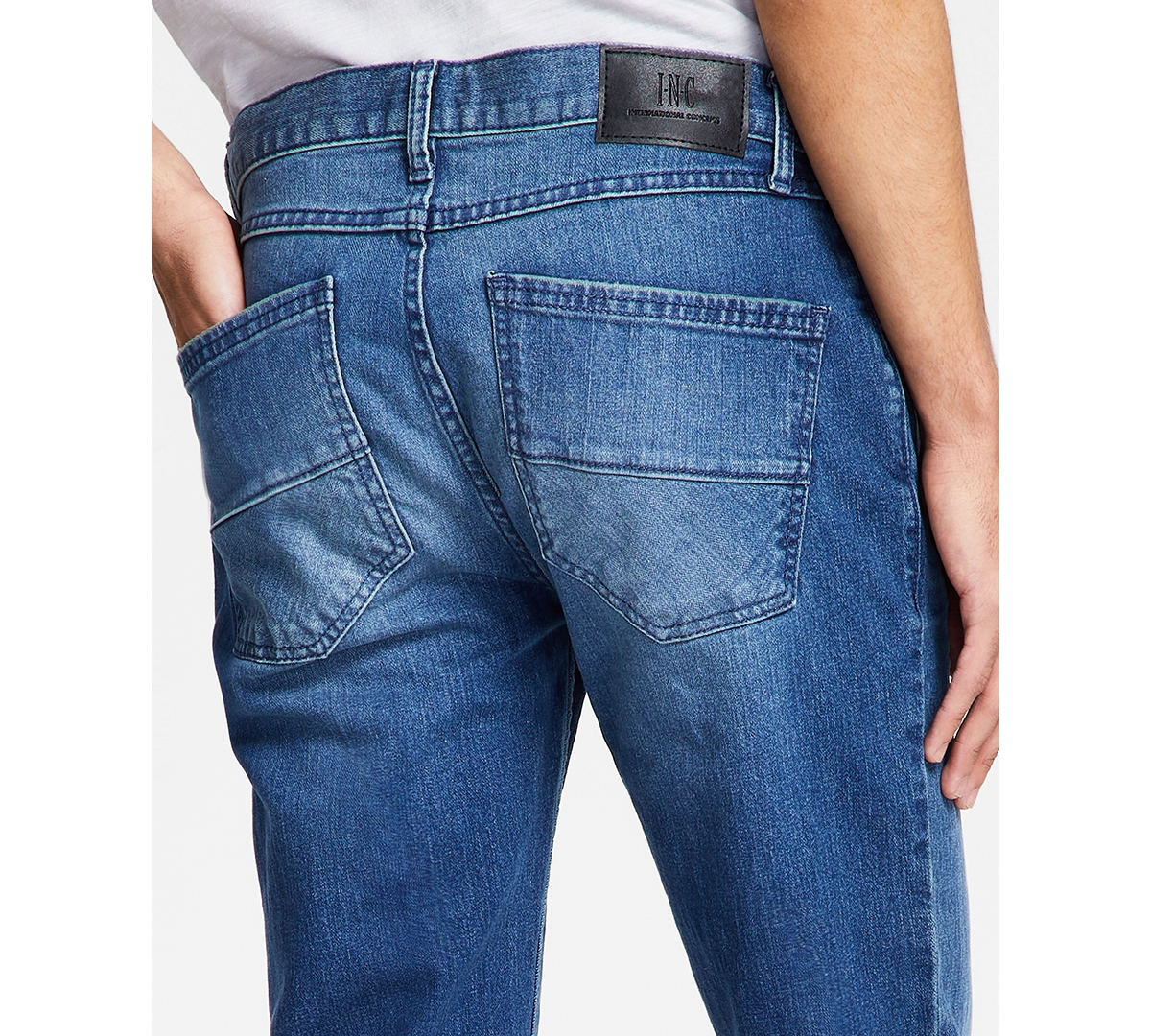 I.n.c. International Concepts Men's Slim-Fit Medium Wash Jeans, Created for Macy's