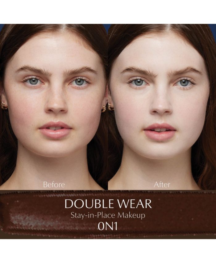 Estée Lauder Double Wear Stay-in-Place Makeup, 1.0 oz. & Reviews - Foundation - Beauty - Macy's
