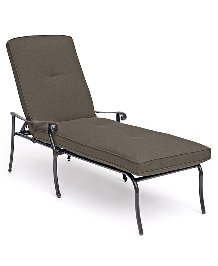 Chateau Aluminum Outdoor Chaise Lounge Created for Macy s