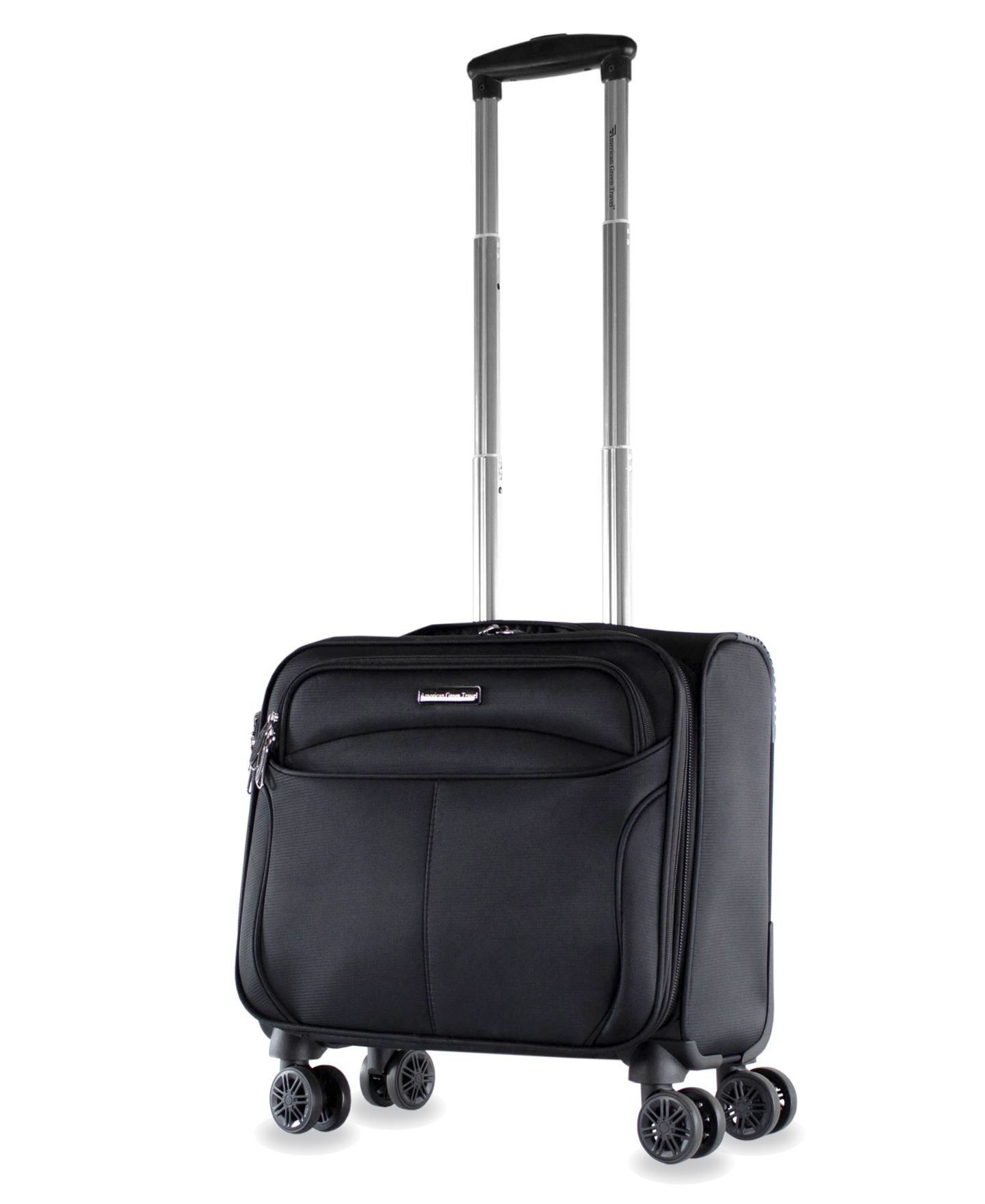 Чемоданы American Green Travel Madison 17" Carry-On Spinner Laptop Briefcase — фото 6