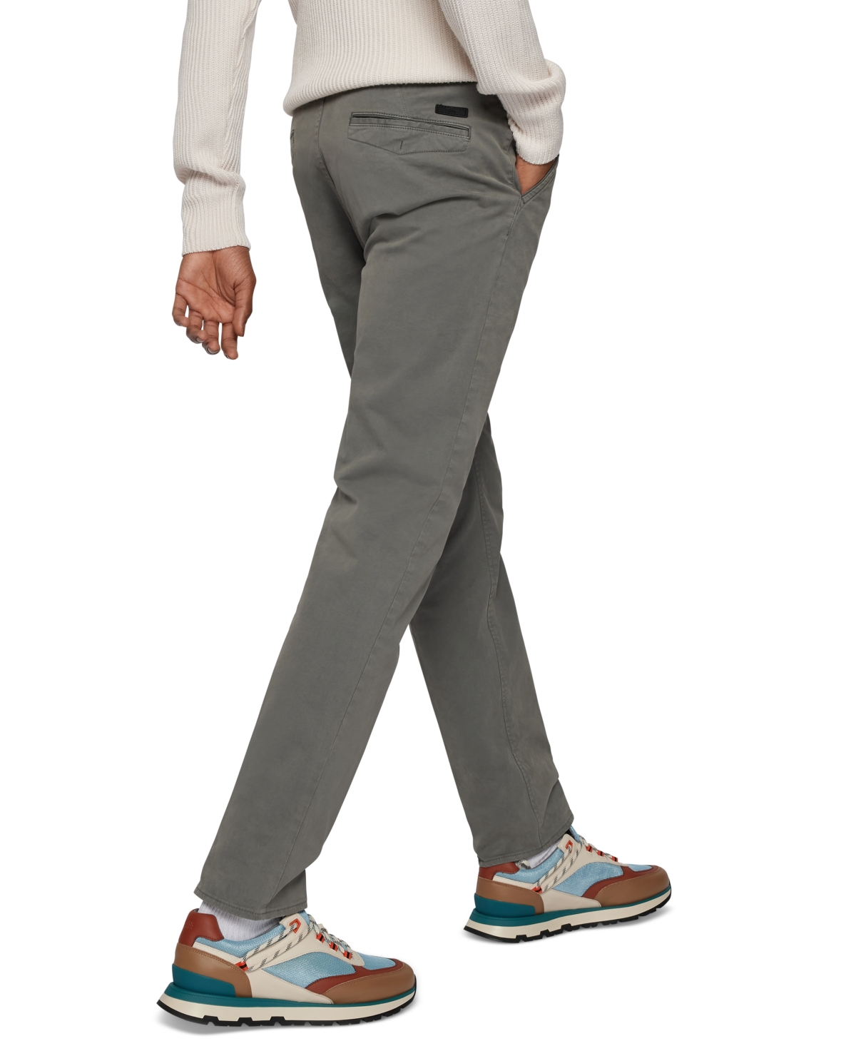 Boss by Hugo Boss Men's Casual Cotton Trousers