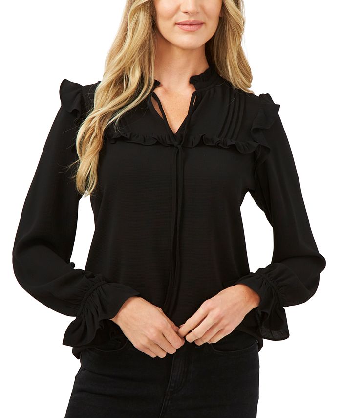 Cece ruffle blouse online