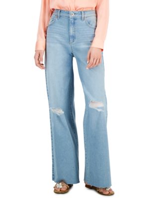 High Rise Wide-Leg Jeans, Created 