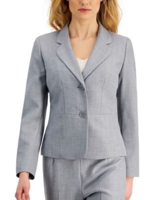 Women's Notch-Collar Pantsuit, Regular & Petite