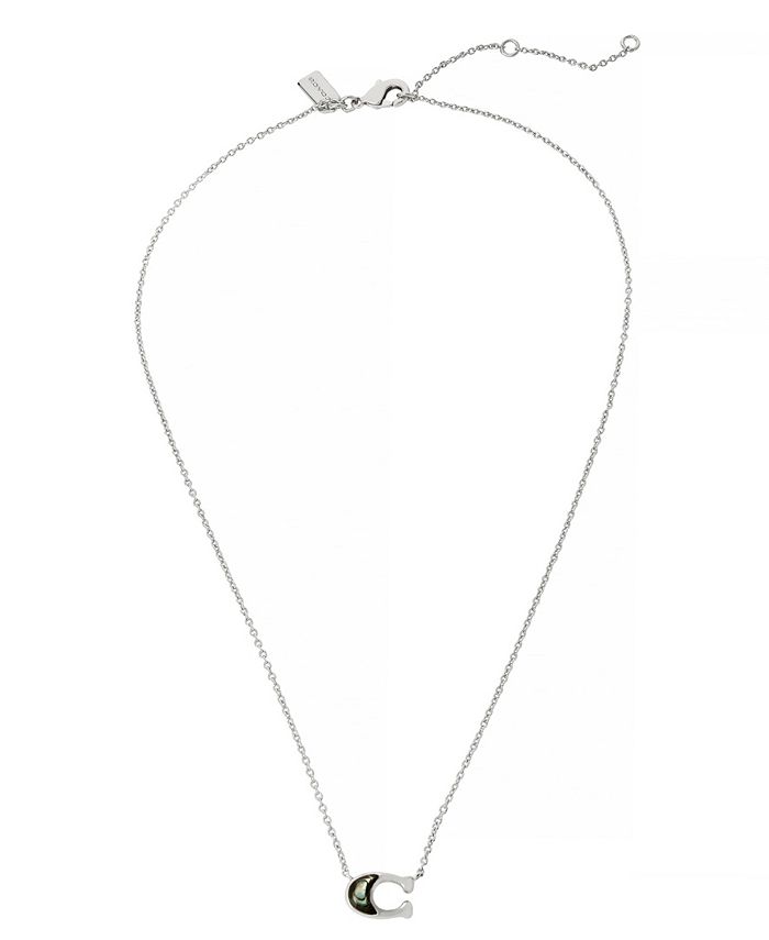Coach c necklace deals