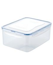 Lock & Lock Purely Better 32 oz. Round Glass Food Storage Container