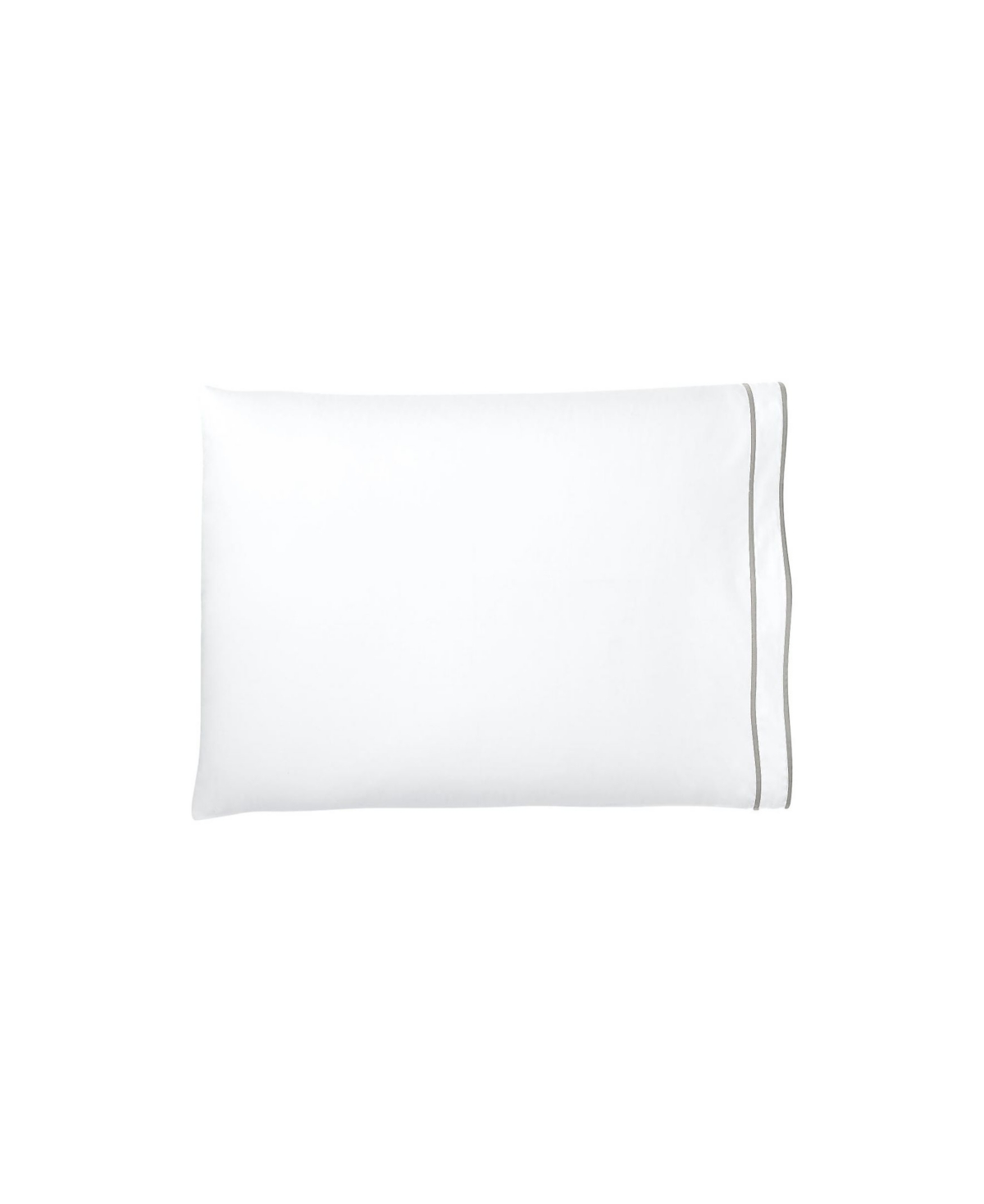 Lauren Ralph Lauren Spencer 300 Thread Count Sateen Border Pair, - White  Stone Grey