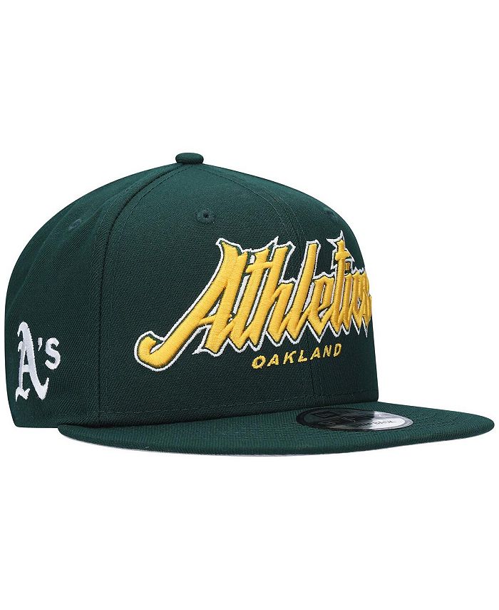 New Era MLB 9Fifty Oakland Athletics Cap (green/yellow)