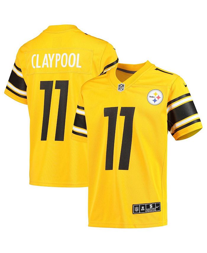 Nike Boys Chase Claypool Gold-Tone Pittsburgh Steelers Inverted Team Game  Jersey - Macy's