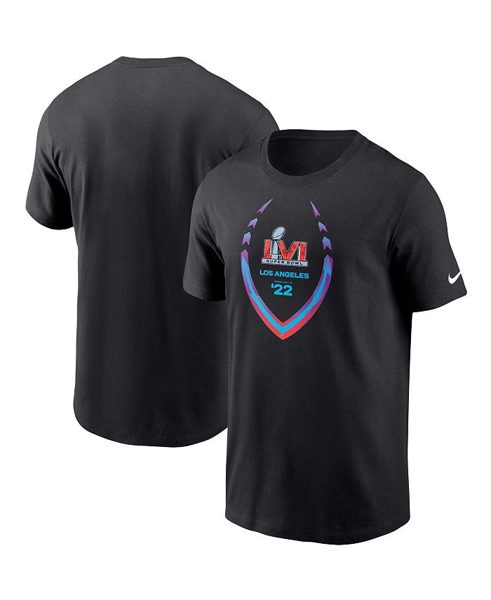 Nike Men's Black Super Bowl LVI Icon Performance T-shirt - Macy's