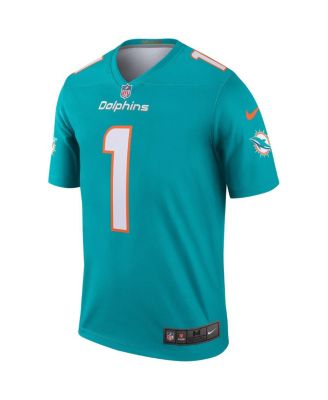 Men's Tua Tagovailoa Aqua Miami Dolphins Legend Jersey