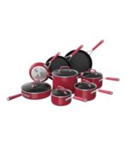 Ninja Foodi NeverStick Vivid Oven Safe 10 Pc Pots & Pans Cookware Set,  Crimson, 1 Piece - Baker's