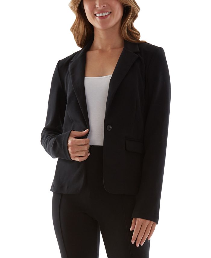 BCX Juniors' One-Button Blazer - Macy's