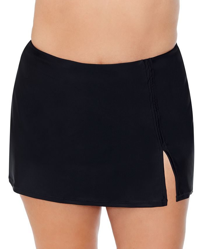 Raisins Curve Trendy Plus Size Peru Skirted Swim Bottoms Macy's