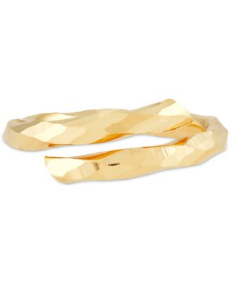 Polished Bypass Statement Ring in 10k Gold