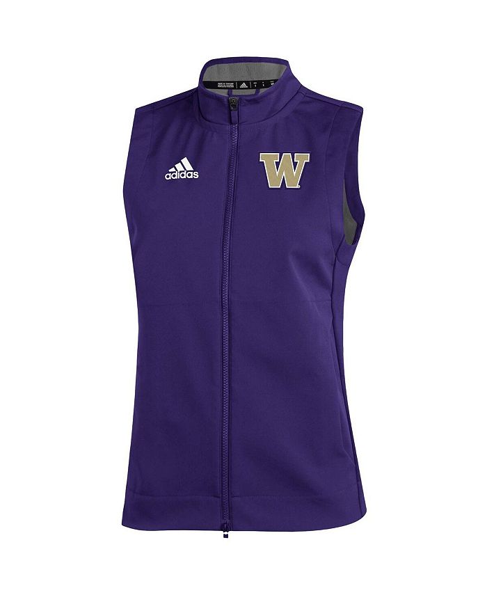 adidas Men's Purple Washington Huskies Game Mode FullZip Vest Macy's