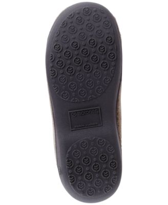 Microterry Pillowstep Slippers with Satin Trim