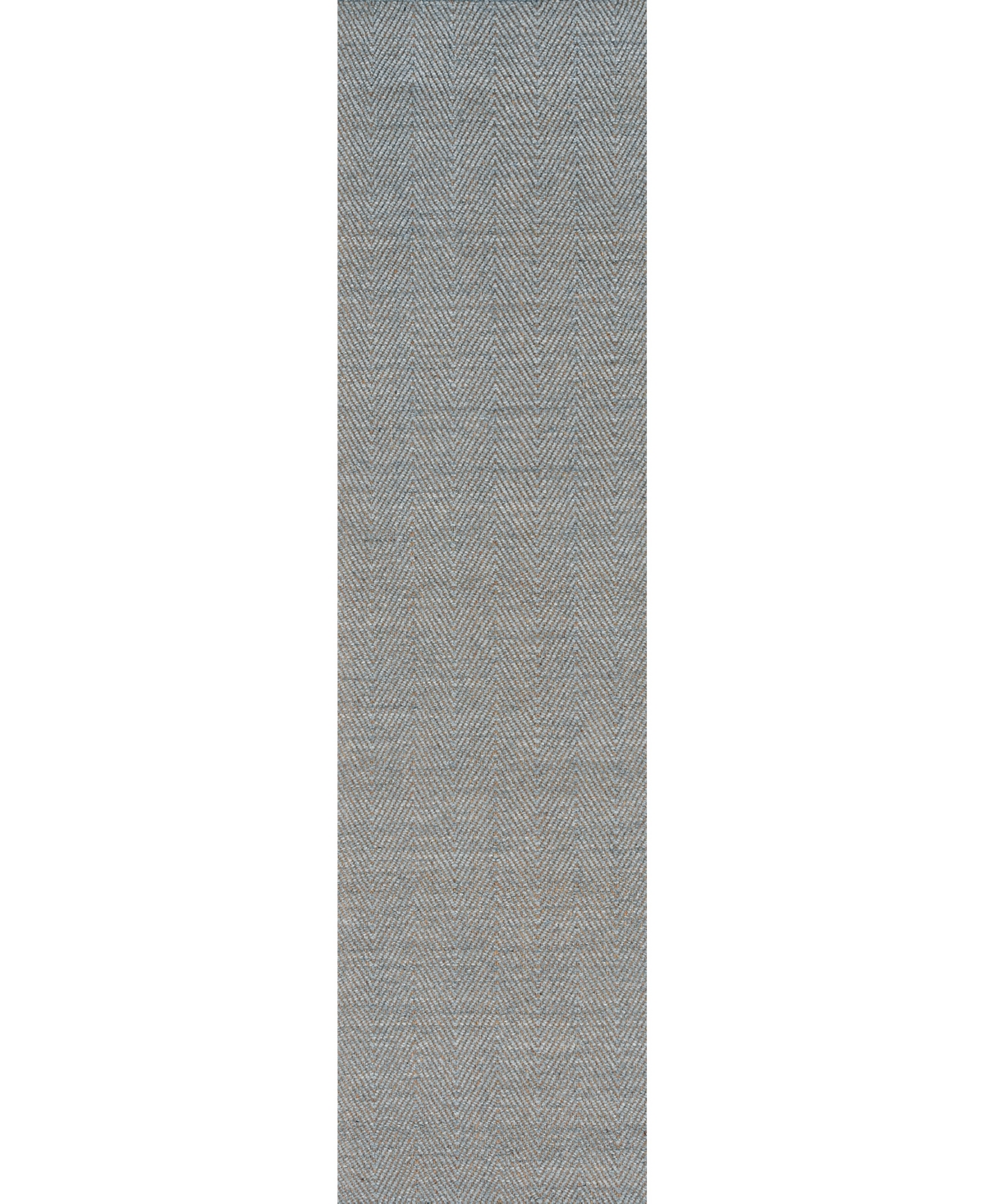 Km Home Naturale 025 2'6in x 10' Runner Area Rug - Silver-Tone