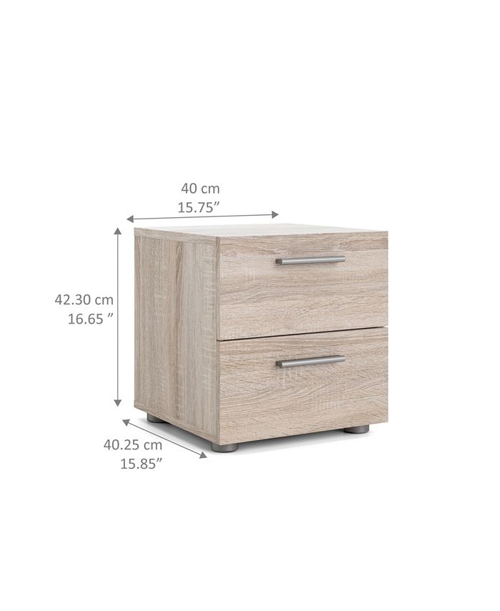 Tvilum Austin 2 Drawer Nightstand Macy's