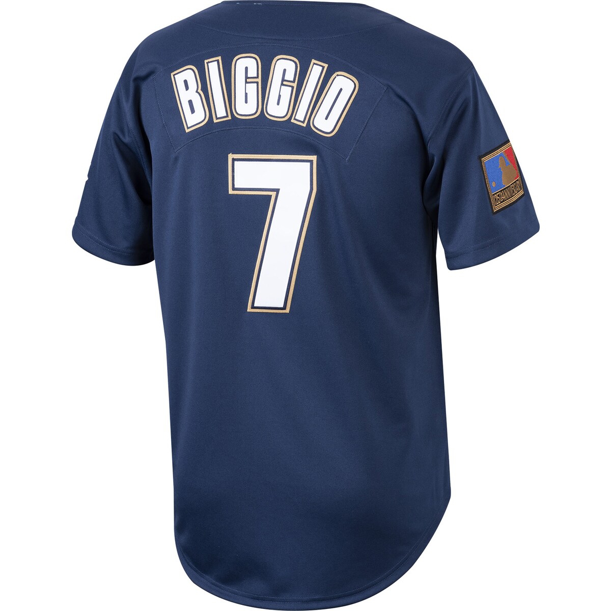 Men's Mitchell & Ness Craig BiggioHouston Astros Cooperstown Collection 1994 Authentic Jersey - Navy