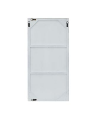 Wood Contemporary Wall Mirror