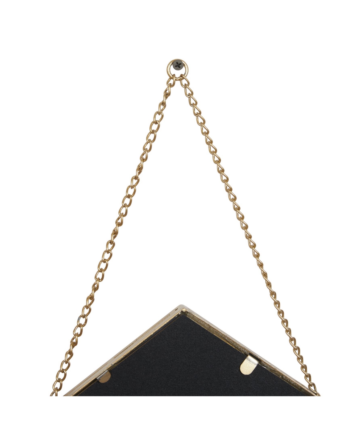 Metal Farmhouse Wall Mirror, Set of 3 - Gold-Tone