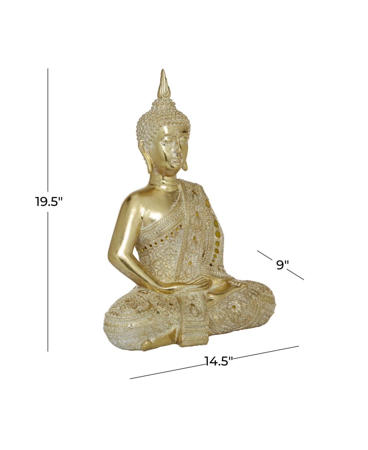 Glam Buddha Sculpture, 20