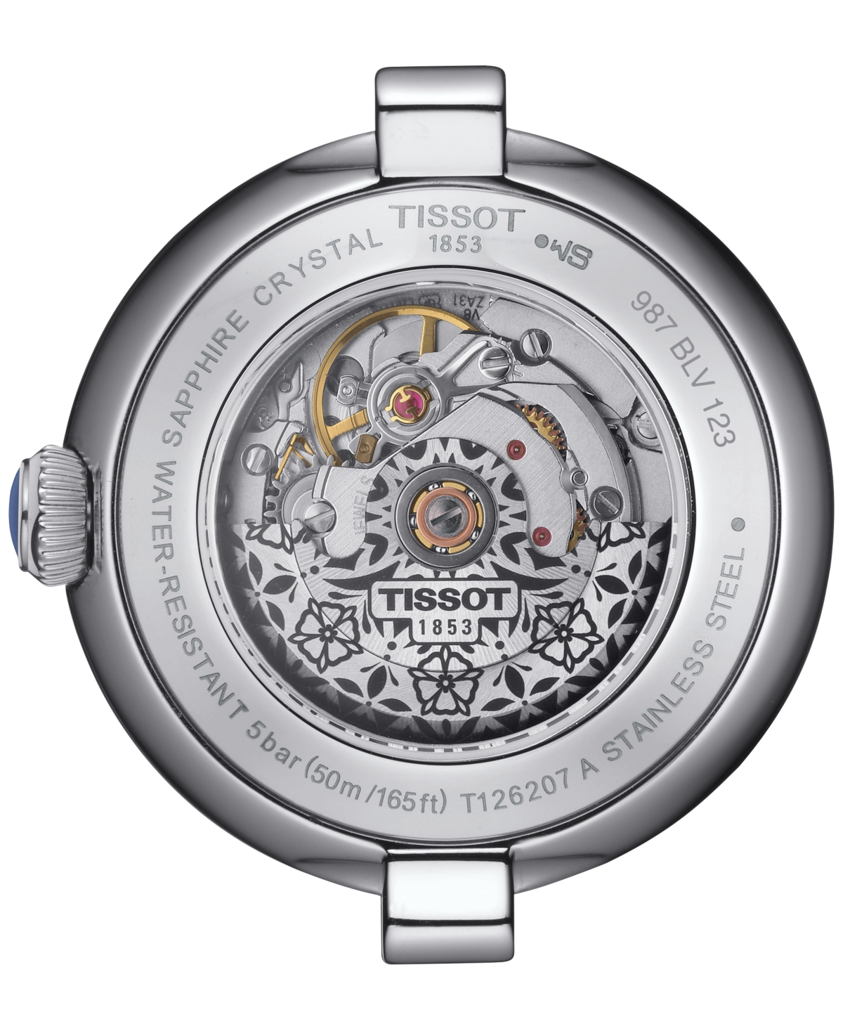 Shop Tissot Women's Bellissima Stainless Steel Bracelet Watch 29mm In White