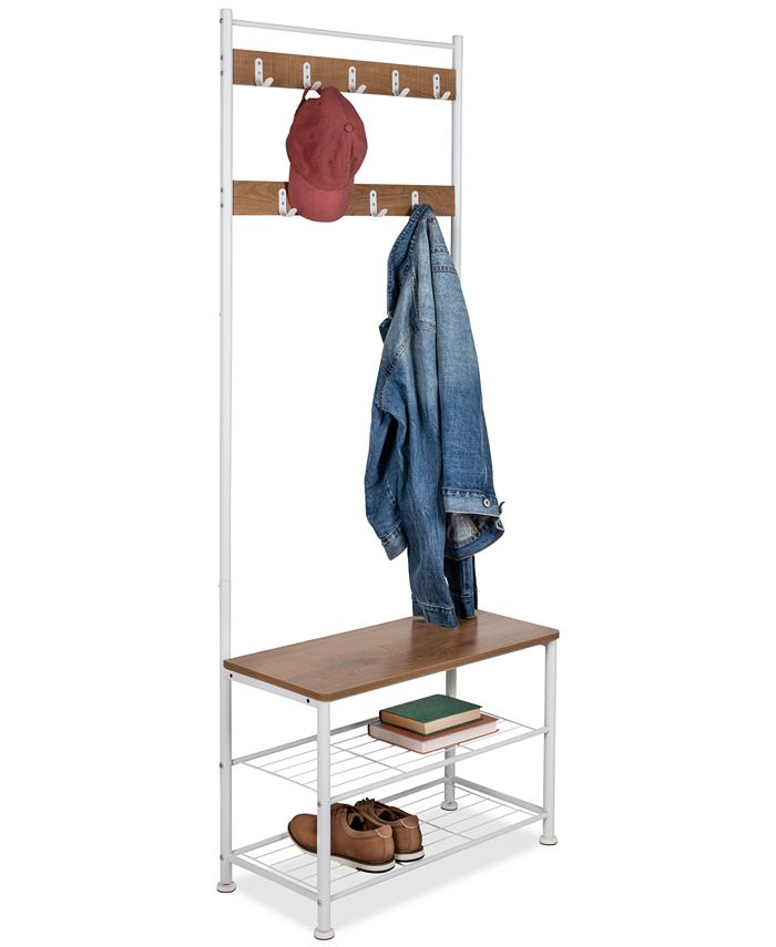 Honey Can Do Entryway Hall Tree with Storage Macy's