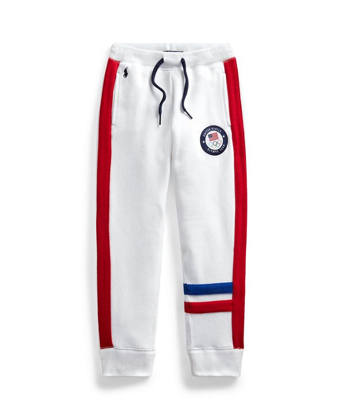 Polo team fleece jogger pant clearance