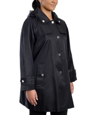 macy's london fog plus size coat