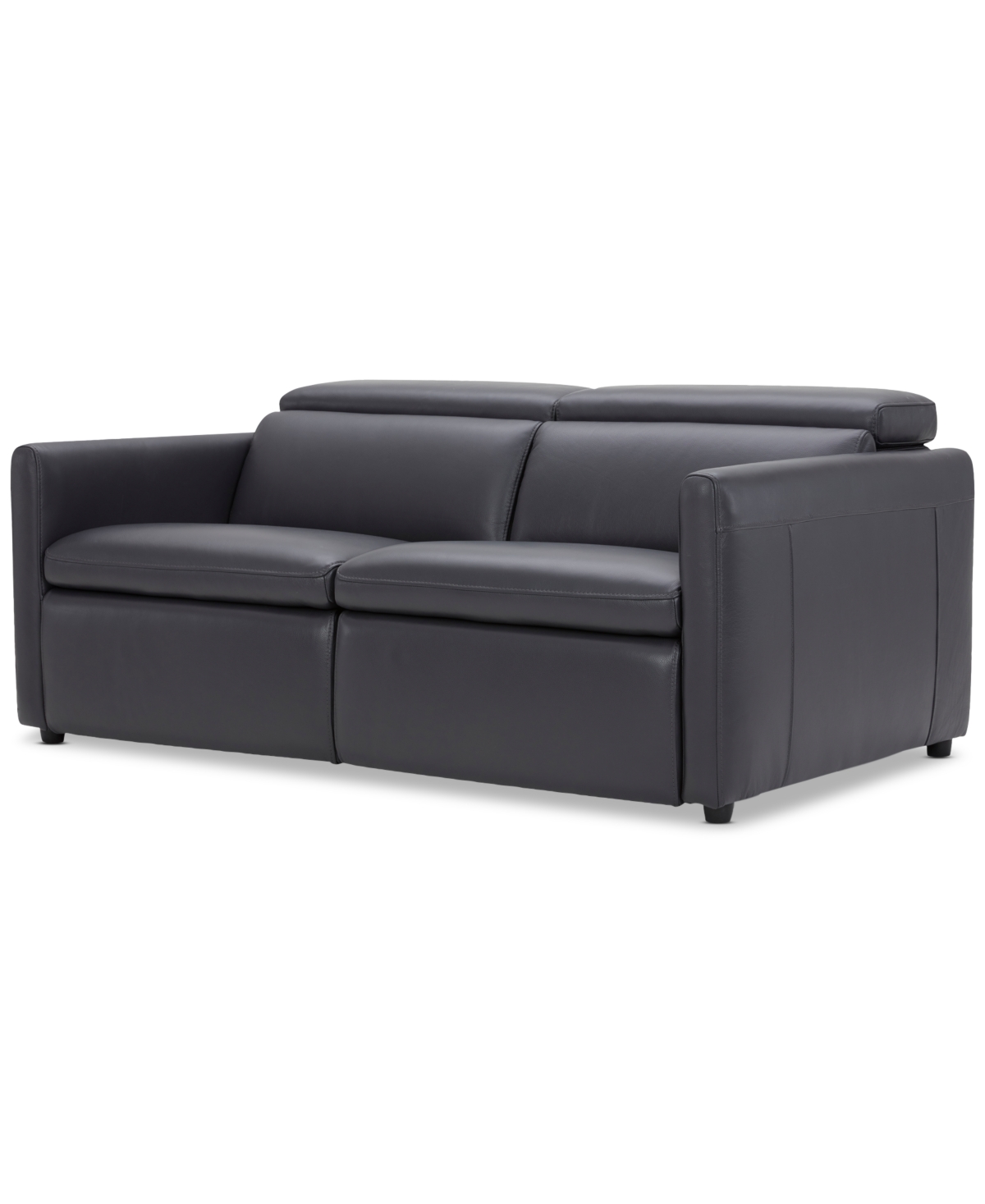 Furniture Starlene 2pc. Leather Sofa With 2 Power Recliners, Created