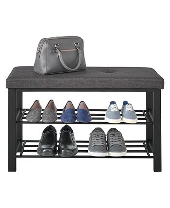 Neatfreak - Fabric Upholstered Shoe Storage Bench