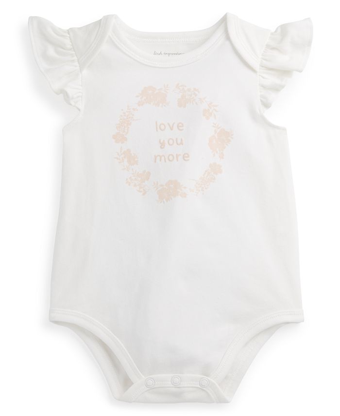 Flutter sleeve bodysuit cheap baby