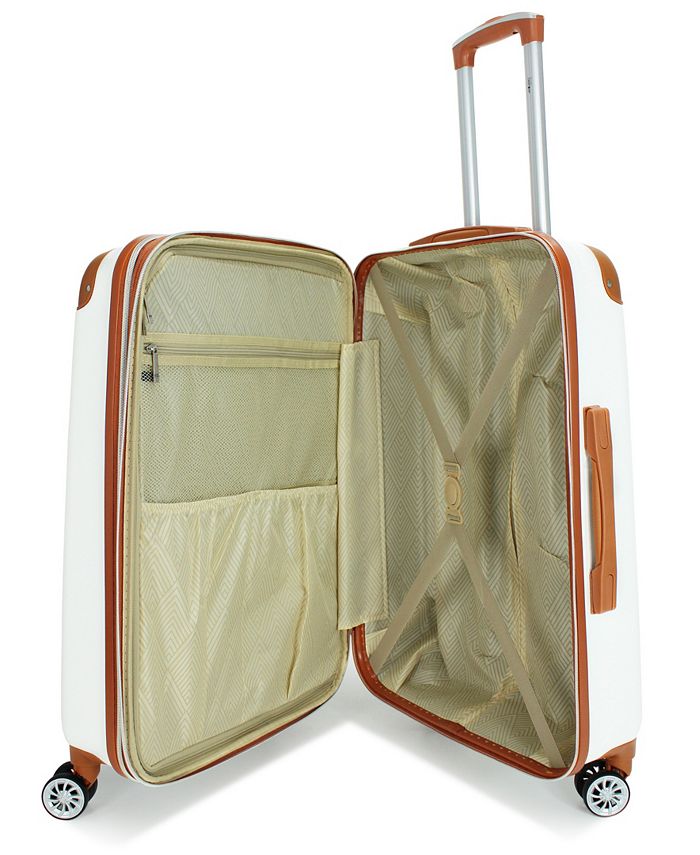 Miami CarryOn Collins 3 Piece Expandable Retro Spinner Luggage Set