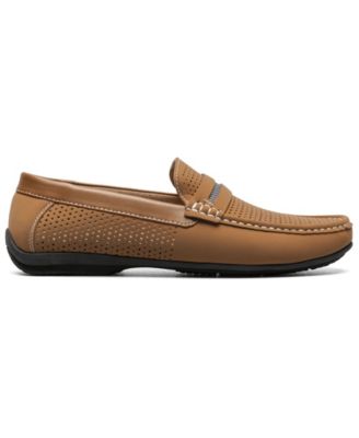 Men's Corby Moccasin Toe Saddle Slip-on Loafer