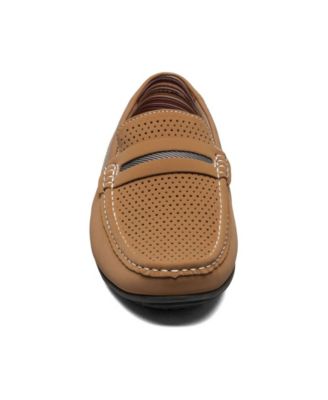 Men's Corby Moccasin Toe Saddle Slip-on Loafer