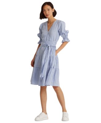 macys linen dresses