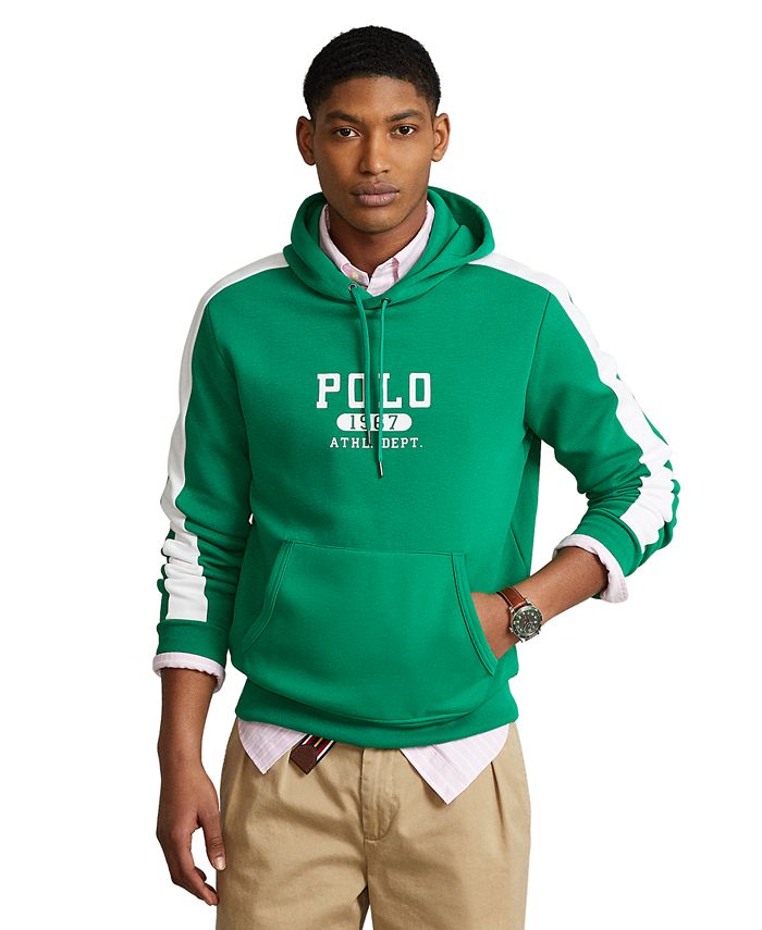 Polo Ralph Lauren Men's Logo Double-Knit Hoodie & Reviews - Hoodies &  Sweatshirts - Men - Macy's