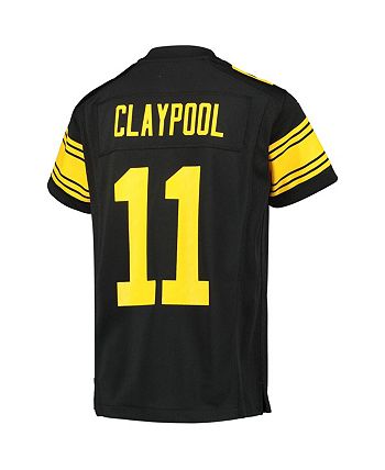 Nike Big Boys Chase Claypool Black Pittsburgh Steelers Alternate Player  Game Jersey - Macy's