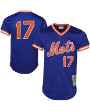  Mitchell & Ness New York Mets 2000 Mike Piazza Authentic Button  Front Jersey Black : Sports & Outdoors