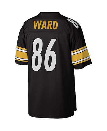 Men's Pittsburgh Steelers Hines Ward Mitchell & Ness Black Legacy