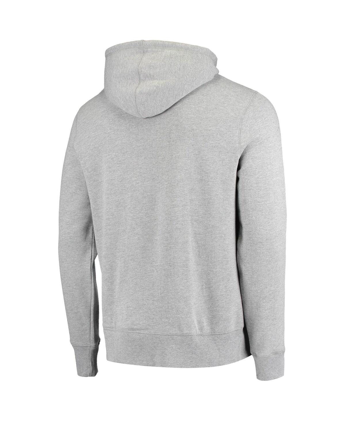 Men's HeatheredTampa Bay Buccaneers Pregame Headline Pullover Hoodie - Gray