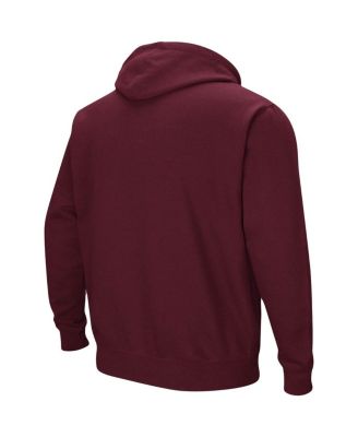 Men's Maroon Texas A&M Aggies Big and Tall Arch & Logo 2.0 Pullover Hoodie