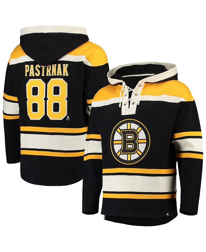 Boston Bruins Youth Play-By-Play Performance Pullover Hoodie - Black
