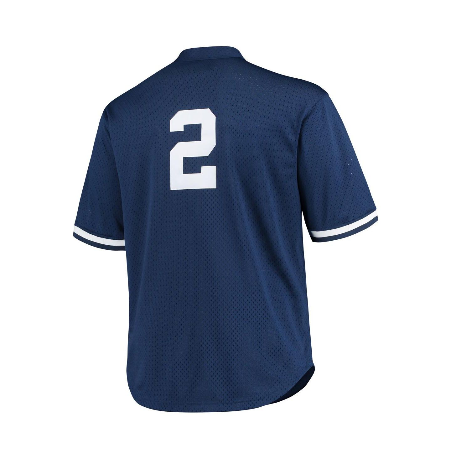 Мужское джерси Mitchell & Ness Derek Jeter New York Yankees Big and Tall Batting, Navy — фото 2